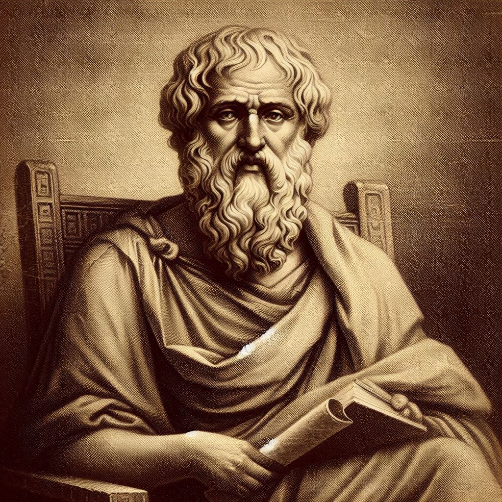 uma imagem vintage de platão.png